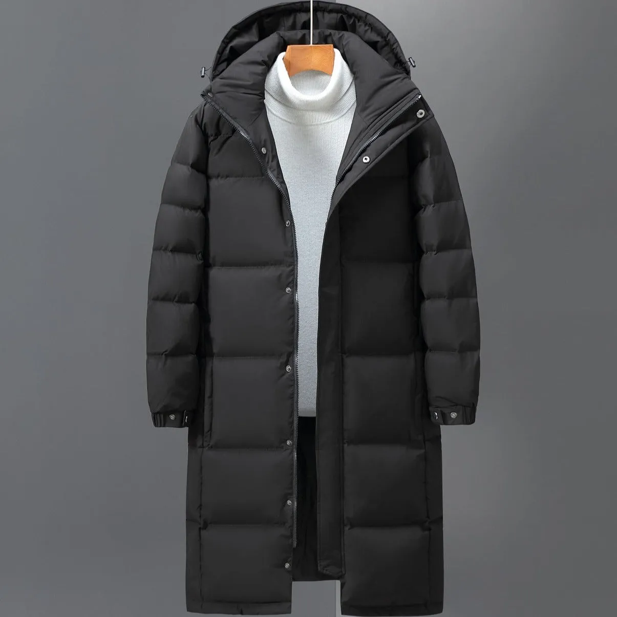 Marco: Trendige Lange Winterjacke für stilvolle Herren