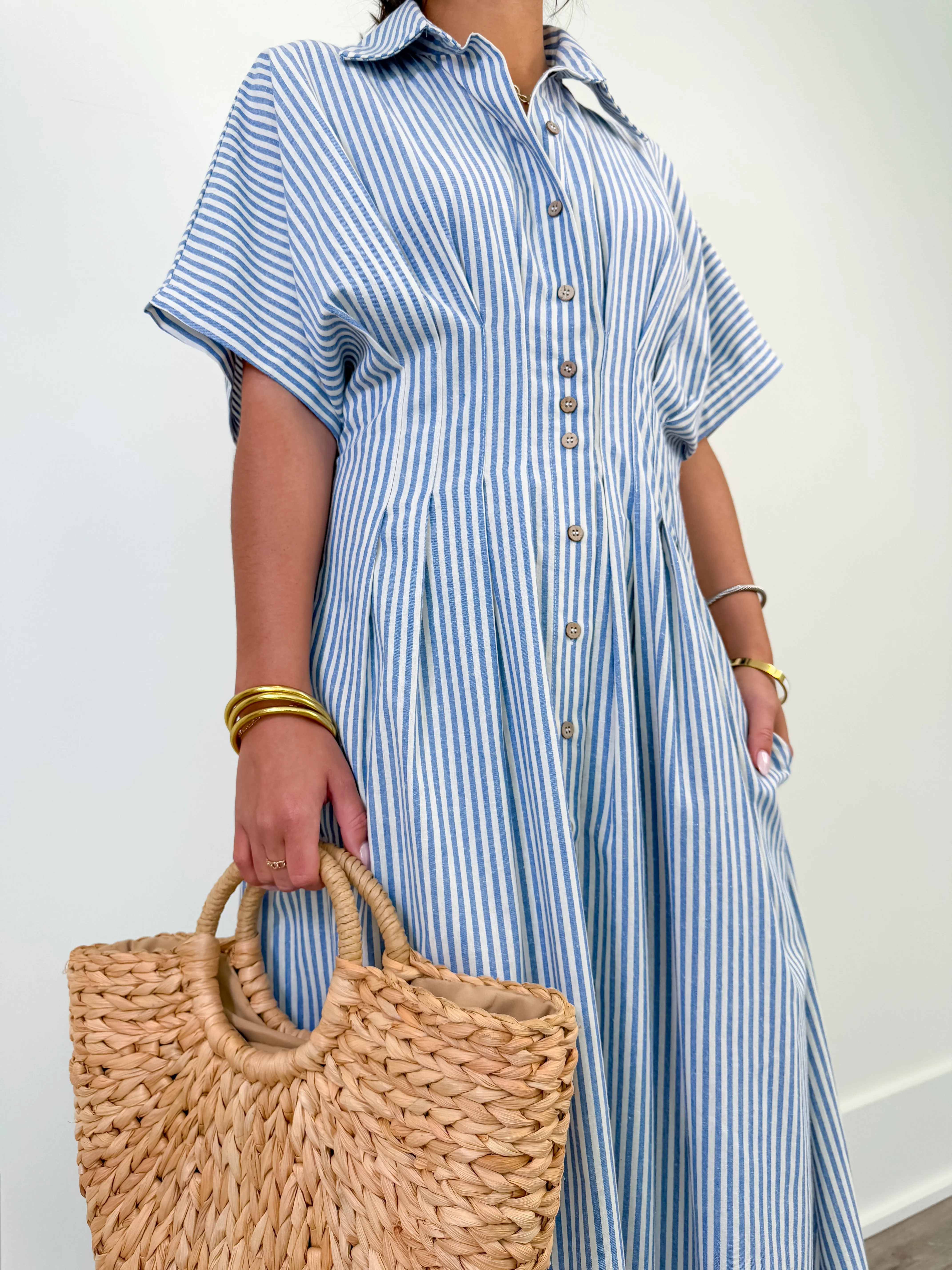 Maria Shirt Midi Dress