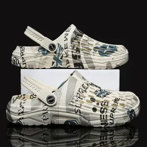 Men Fashion Breathable Hollow Beach Non-Slip Sandals