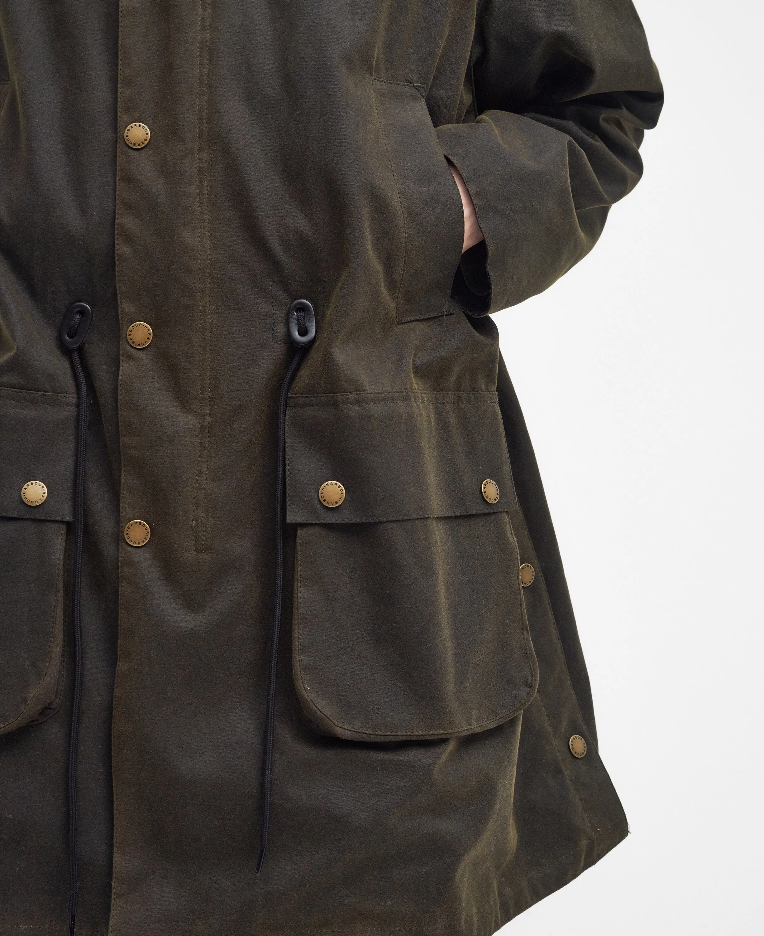 Men's Bedale Wax Trench Coat