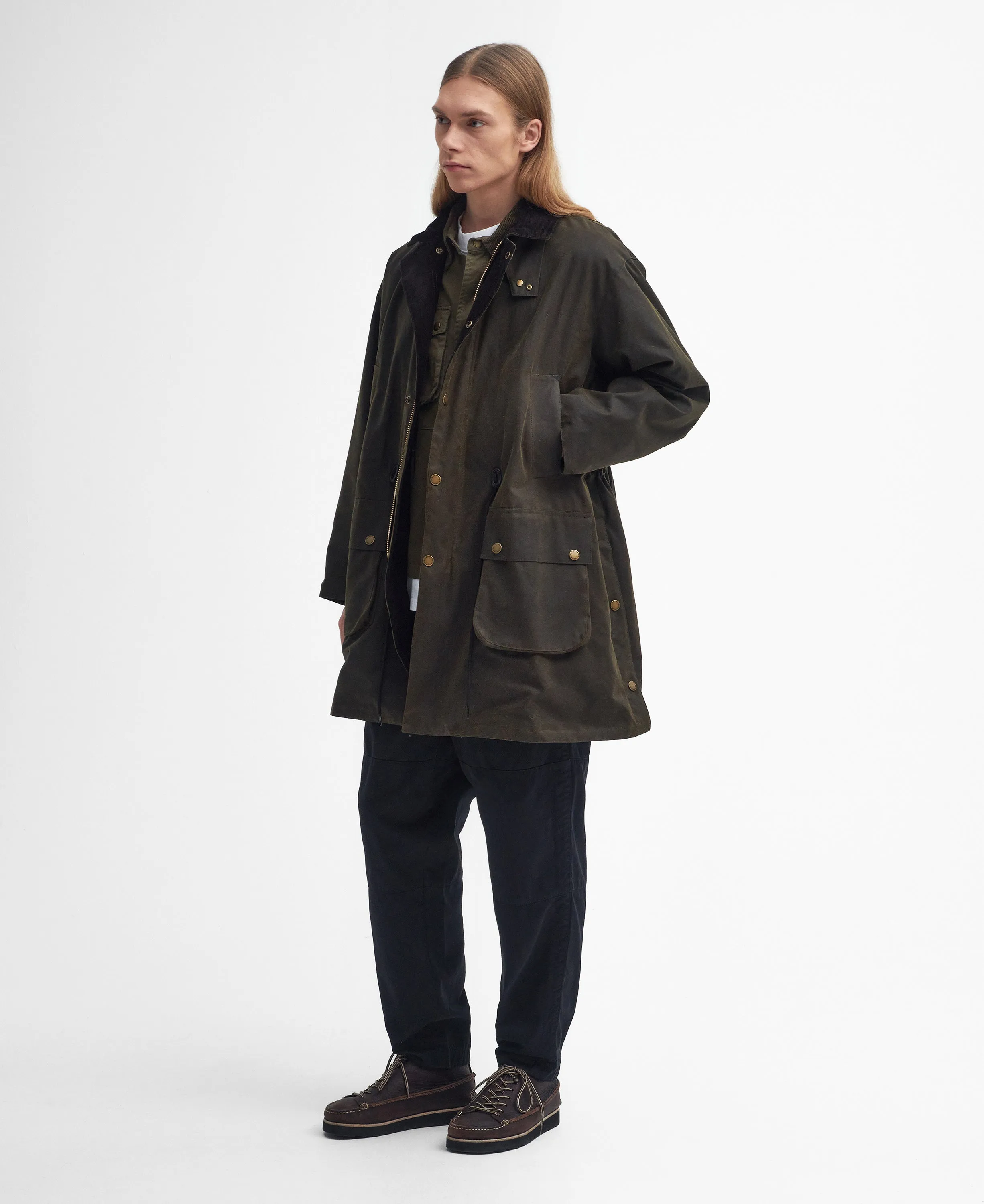 Men's Bedale Wax Trench Coat