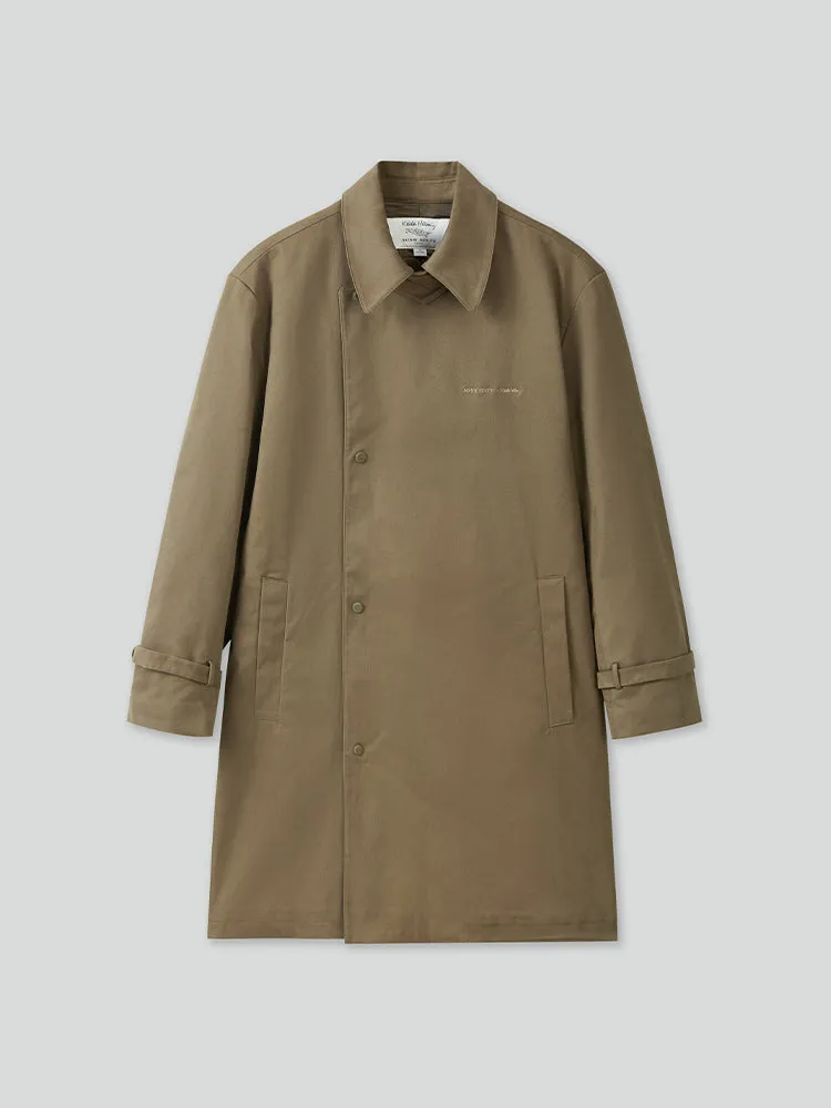 Miss Sixty X Keith Haring Capsule Collection Army Green Trench Coat