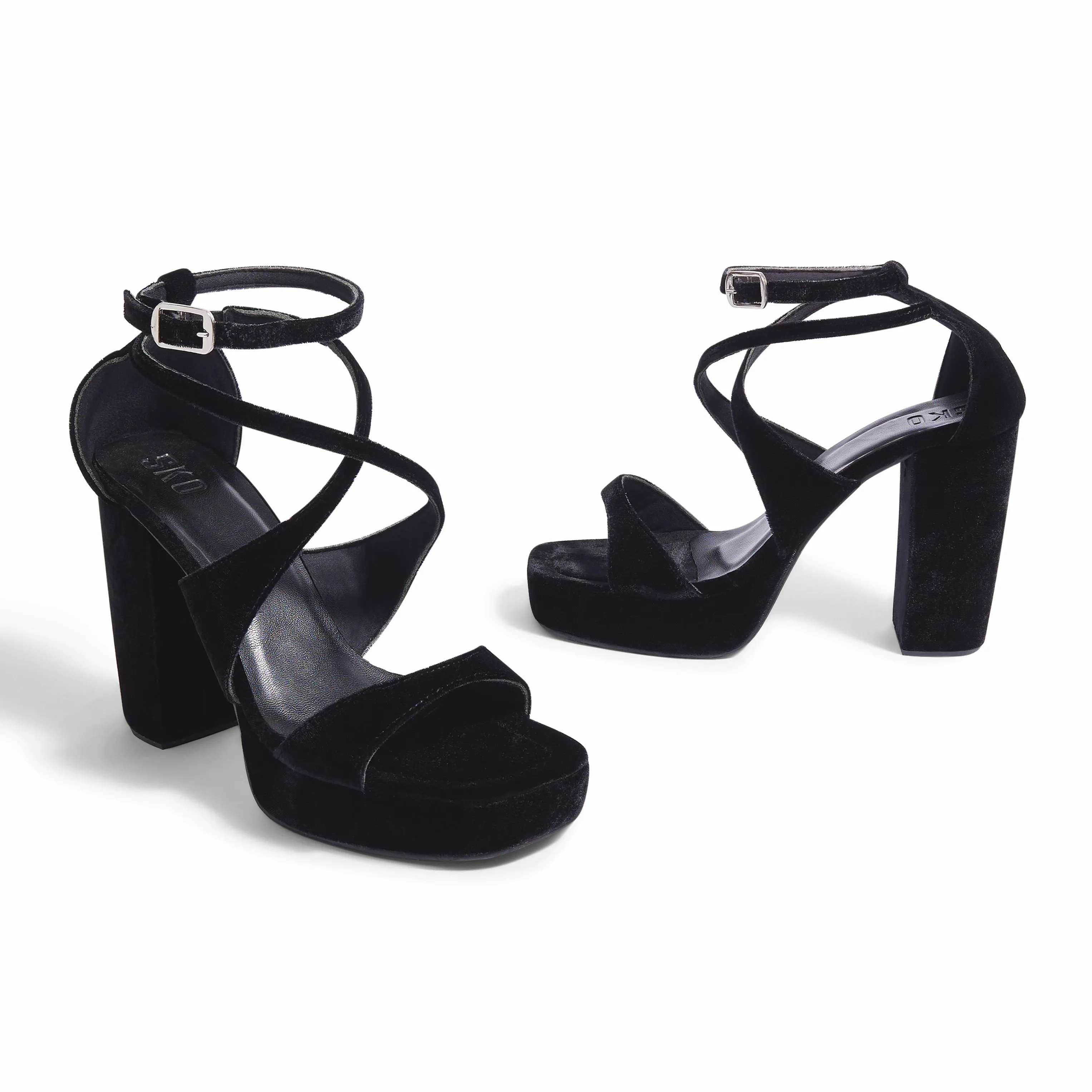 Monica Black Heels For Women