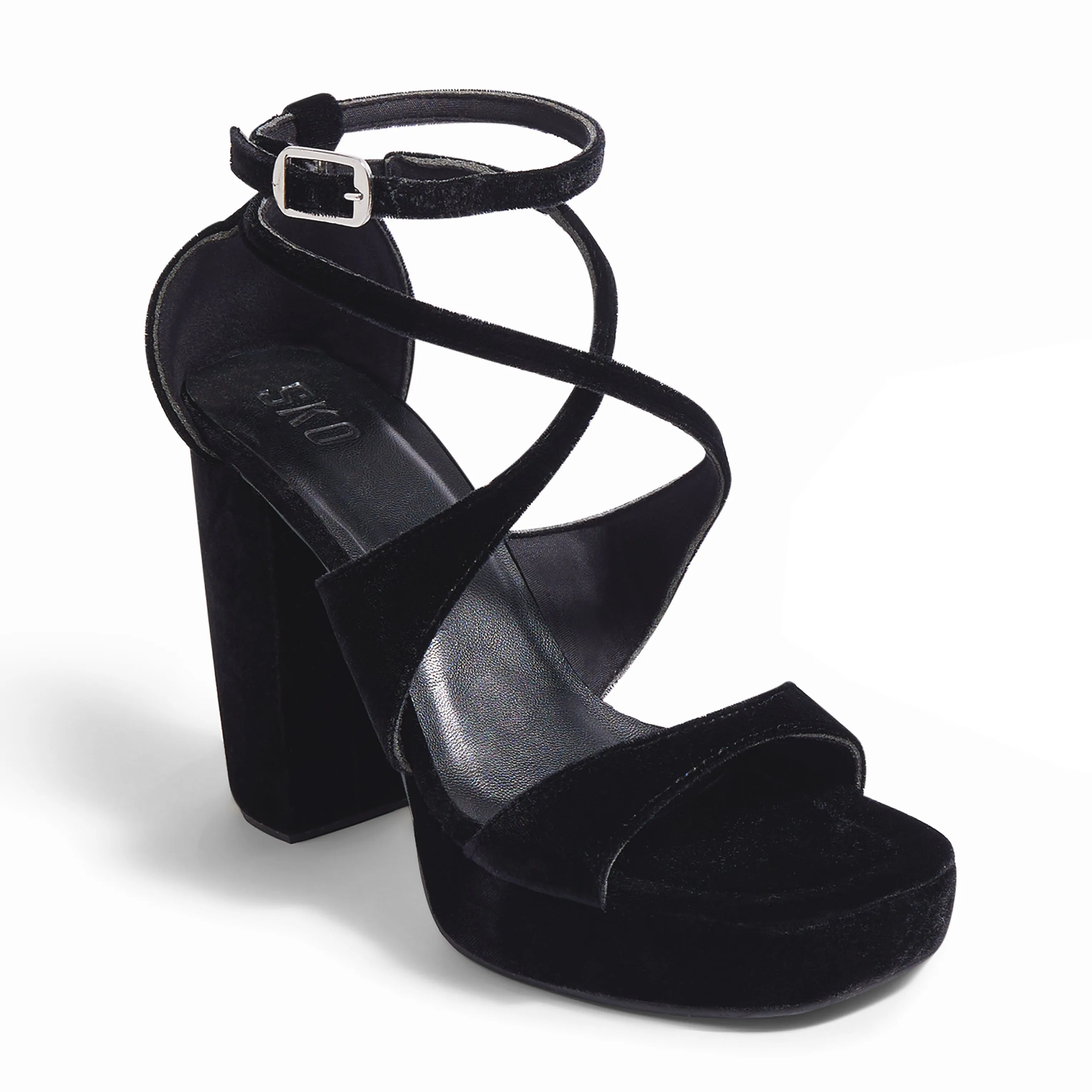 Monica Black Heels For Women