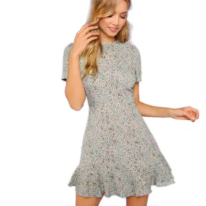 Multicolor Allover Dress