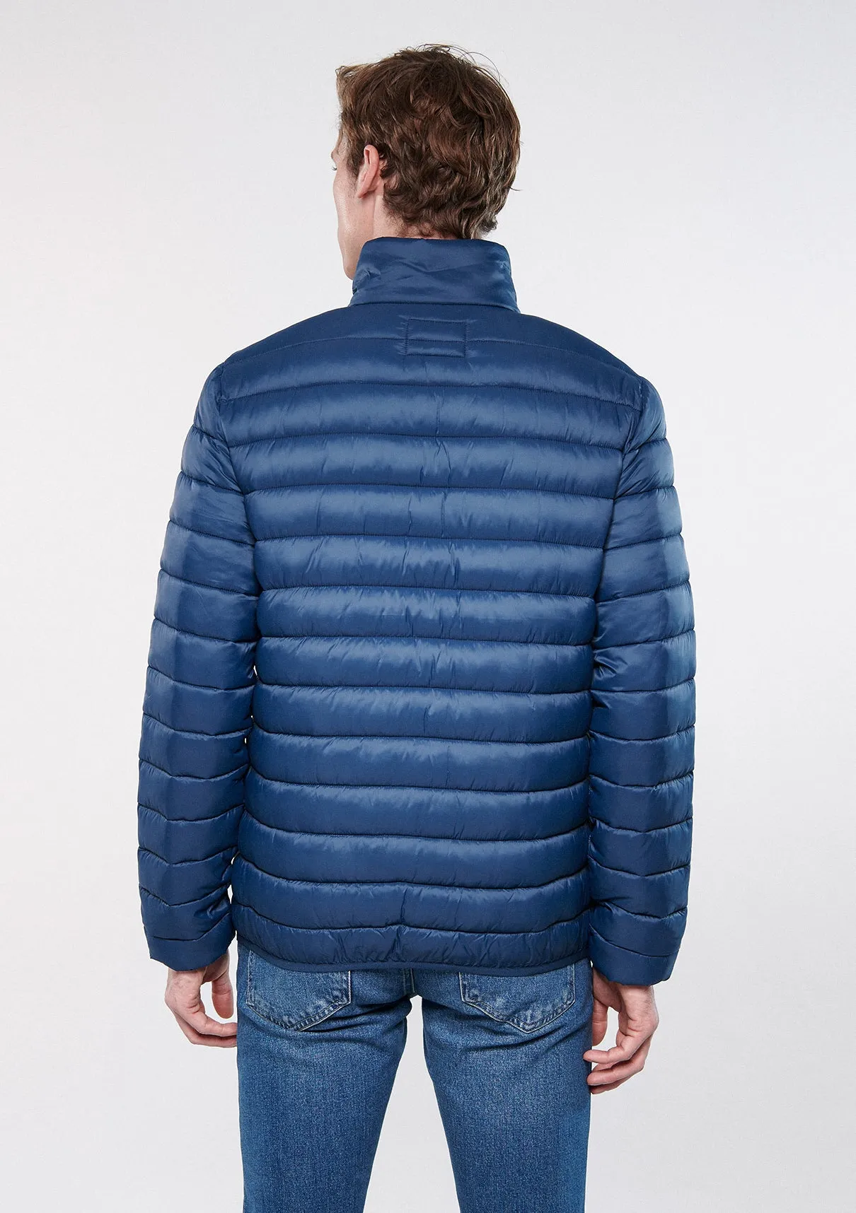 Navy Puffer Jacket