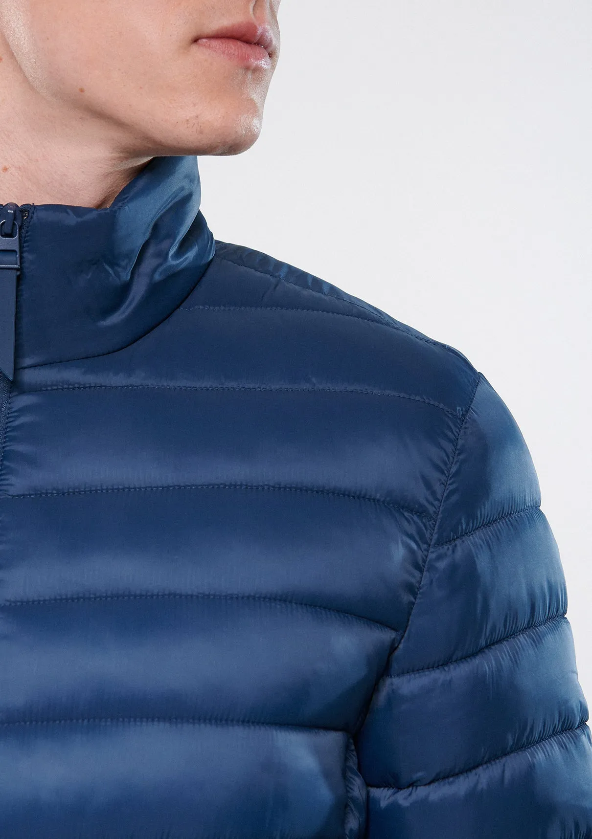 Navy Puffer Jacket