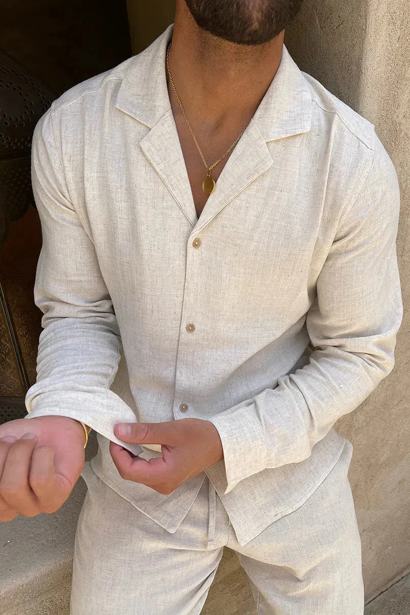 Nobu Linen Set - Two-Piece Outfit for Men