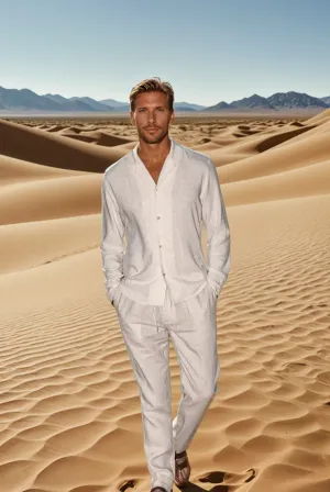 Nobu Linen Set - Two-Piece Outfit for Men
