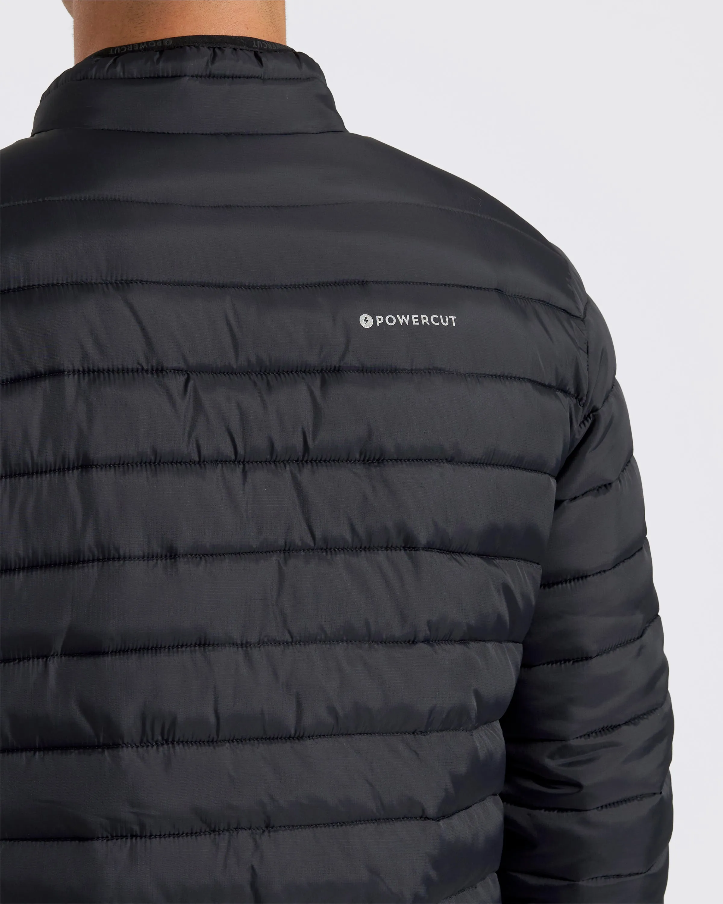 OUTSIDER Men's Lightweight Puffer Black