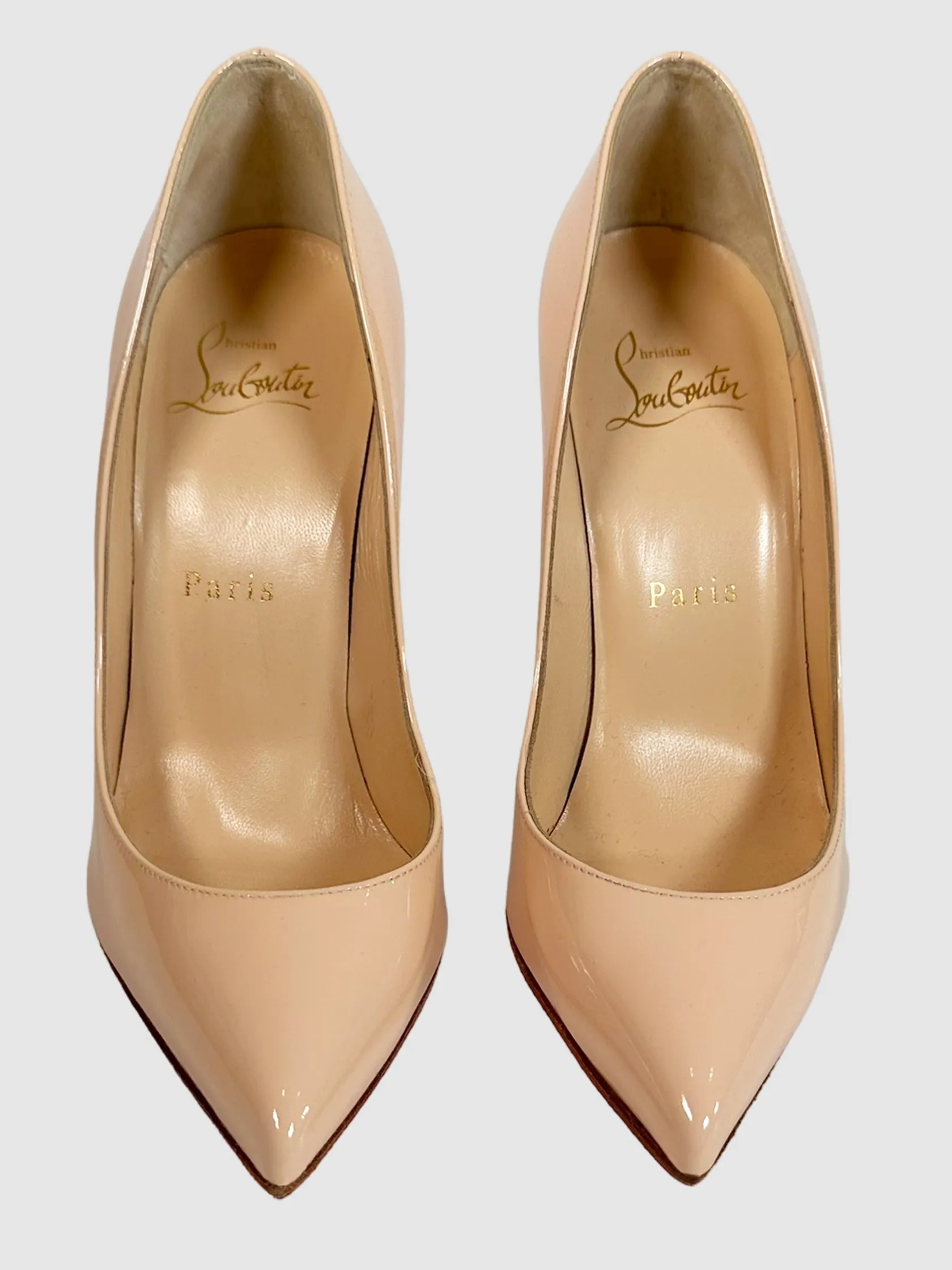 Patent Leather Pumps - Size 35.5