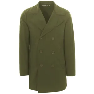 People Of Shibuya Green Recycled Polyester Men Jacket