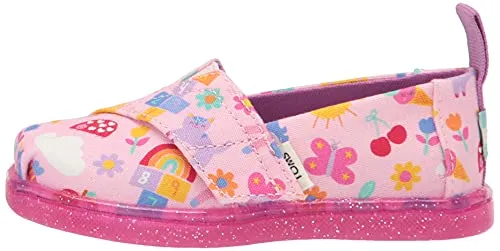 Pink Alpargata Sneakers: TOMS Shoes for Toddler Girls