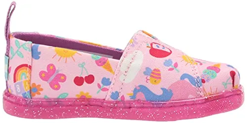 Pink Alpargata Sneakers: TOMS Shoes for Toddler Girls