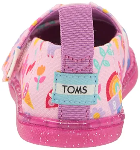 Pink Alpargata Sneakers: TOMS Shoes for Toddler Girls