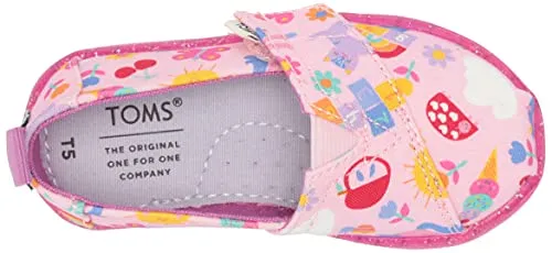 Pink Alpargata Sneakers: TOMS Shoes for Toddler Girls