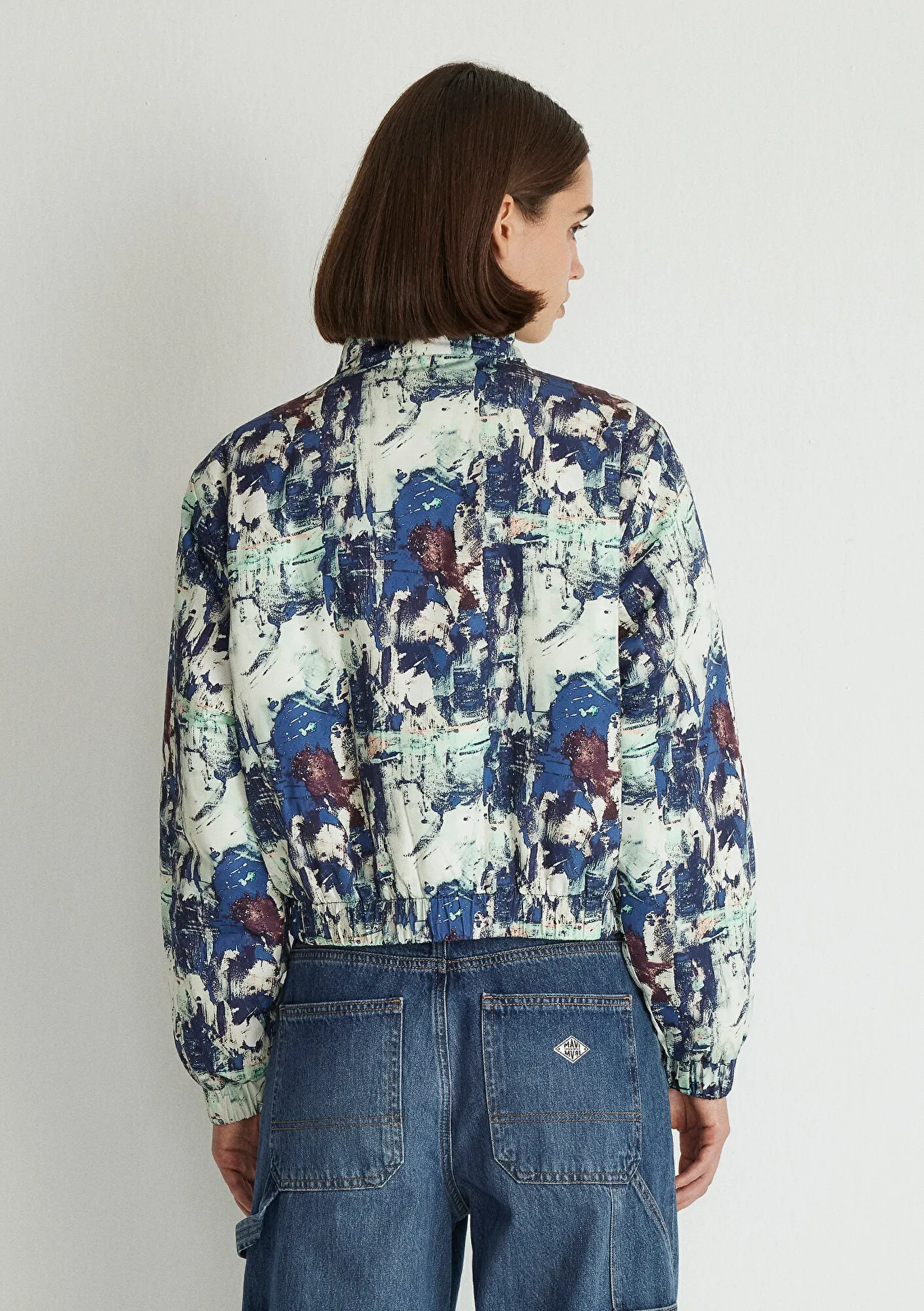 Printed Puffer Jacket