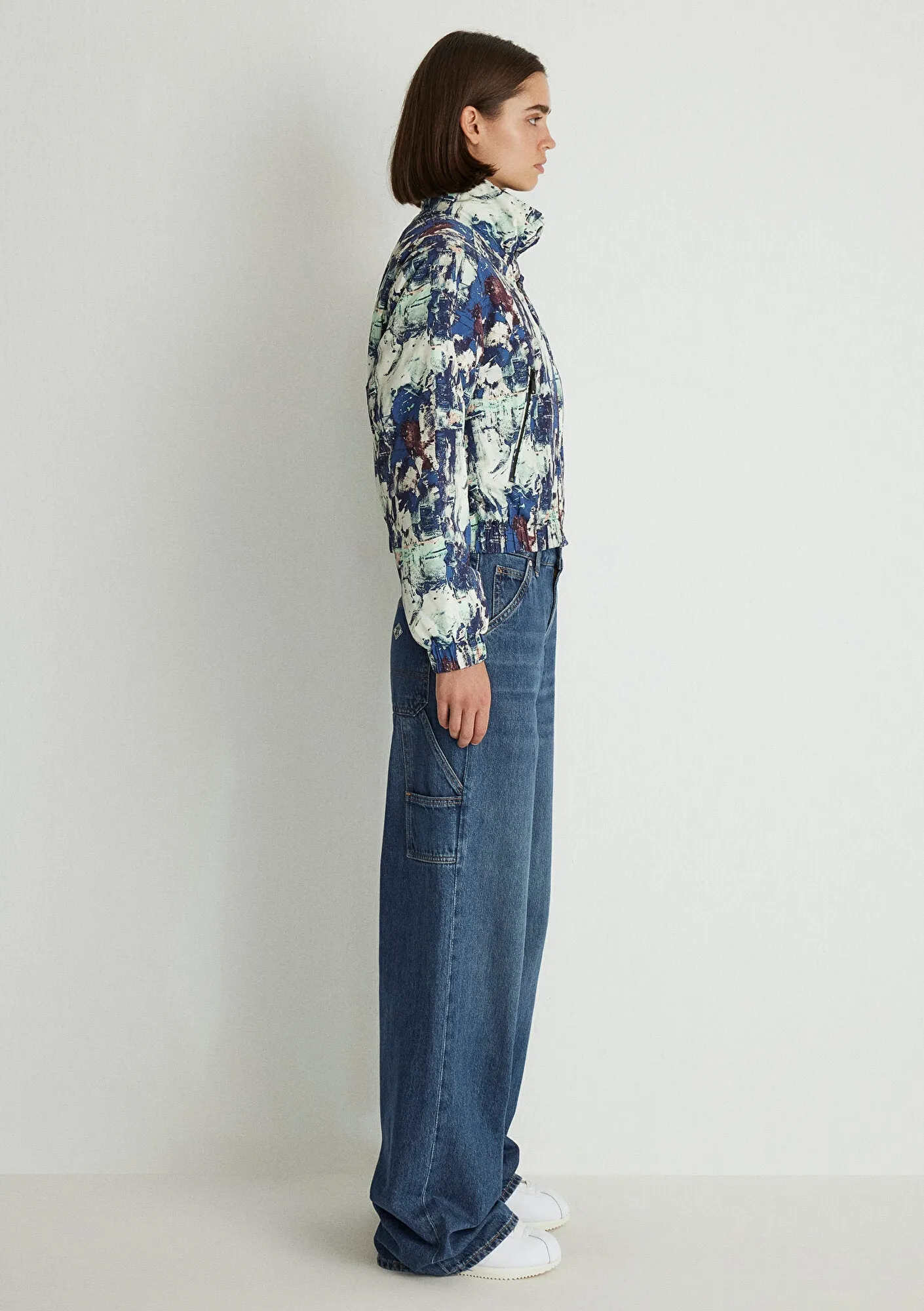 Printed Puffer Jacket