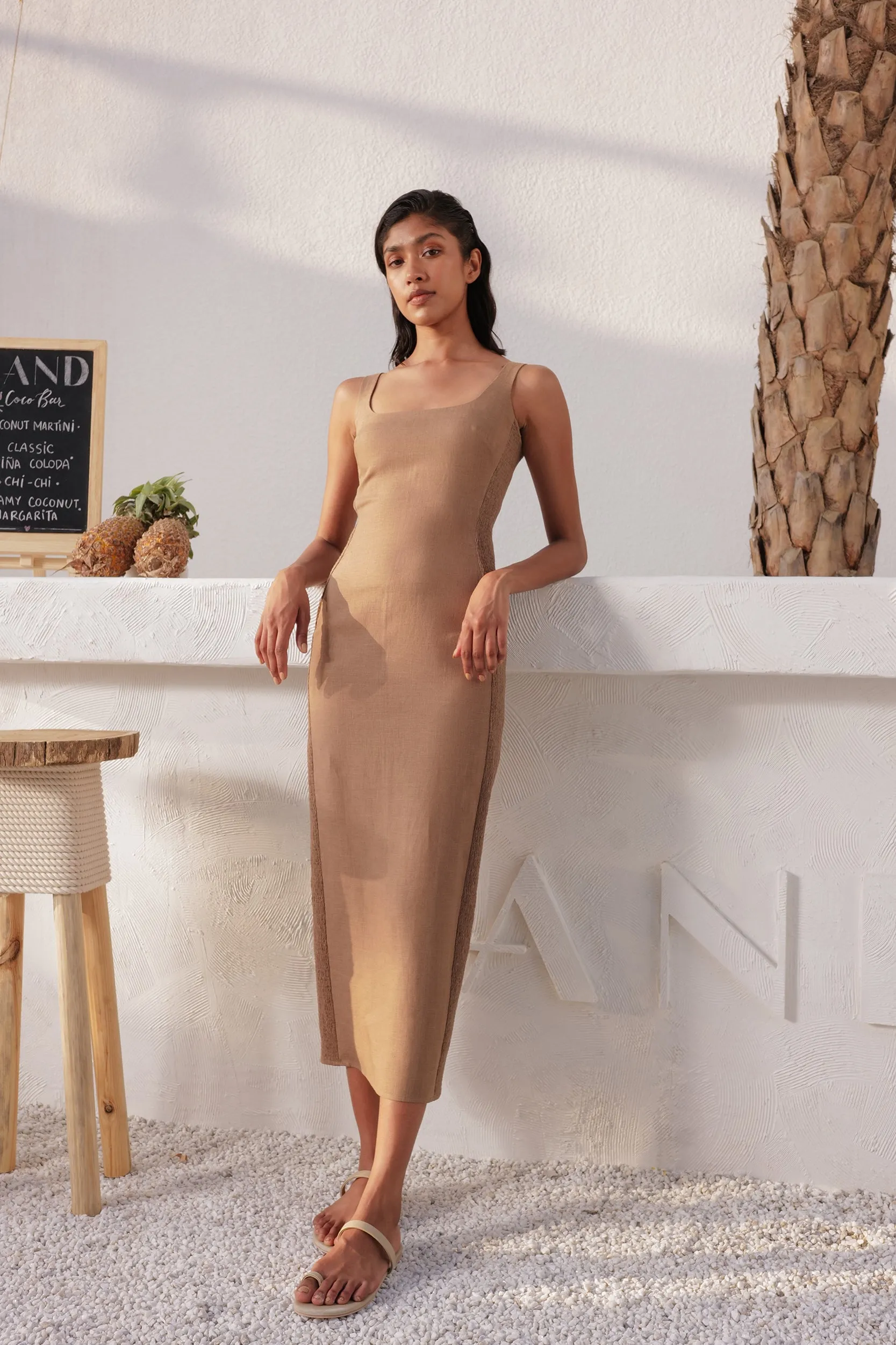 Provence Dress (Clay)