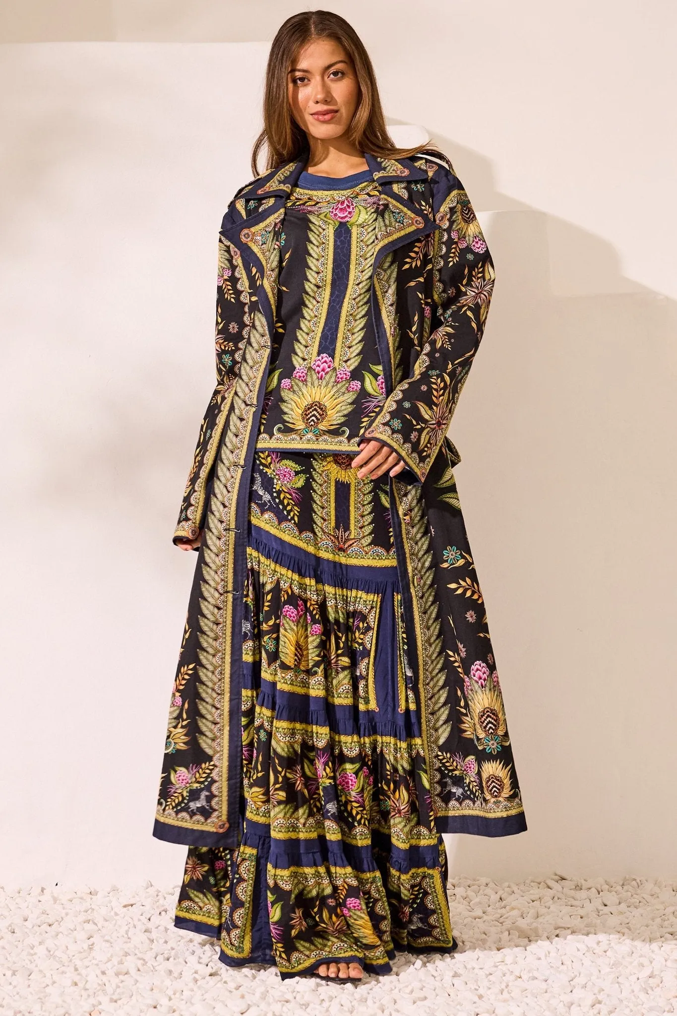 Queen Of Savannah Trench Coat