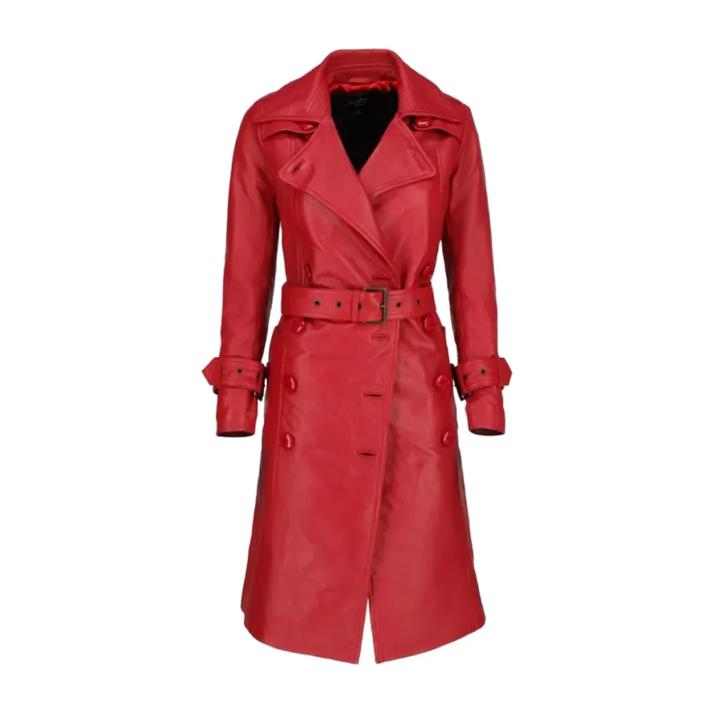 ﻿Red Seraph Trench Coat