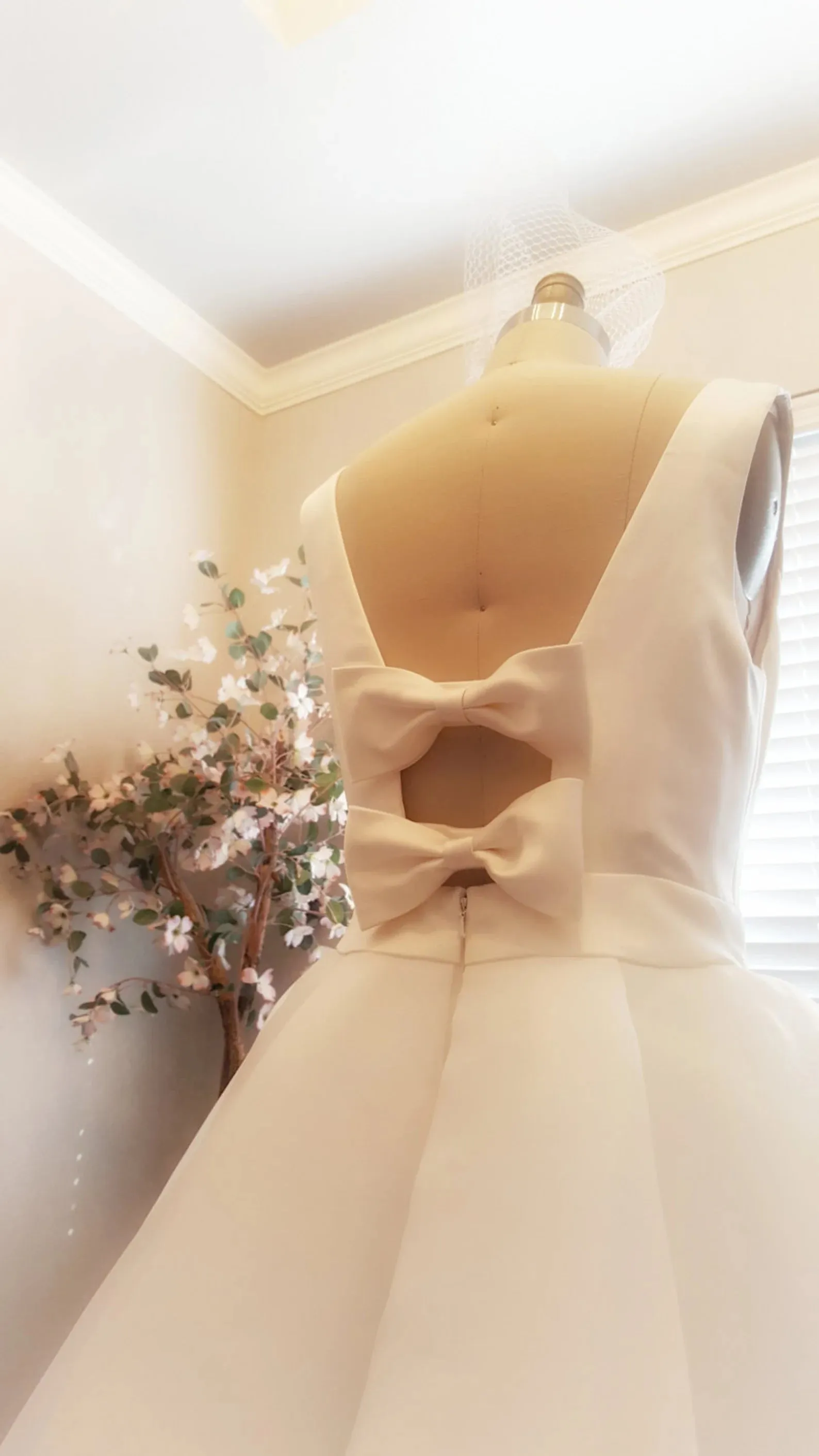 Retro Style A-Line Wedding Dress Marilyn