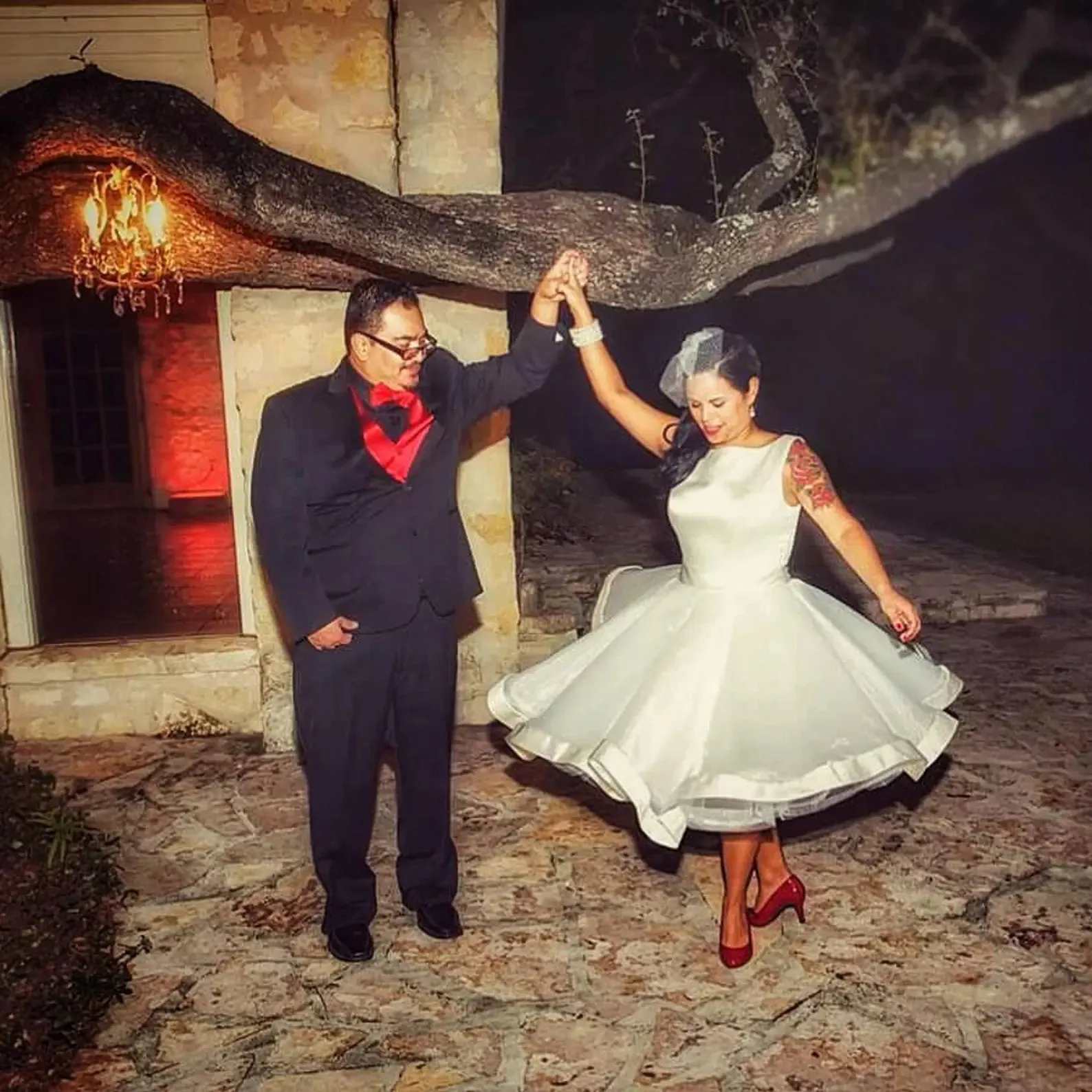 Retro Style A-Line Wedding Dress Marilyn