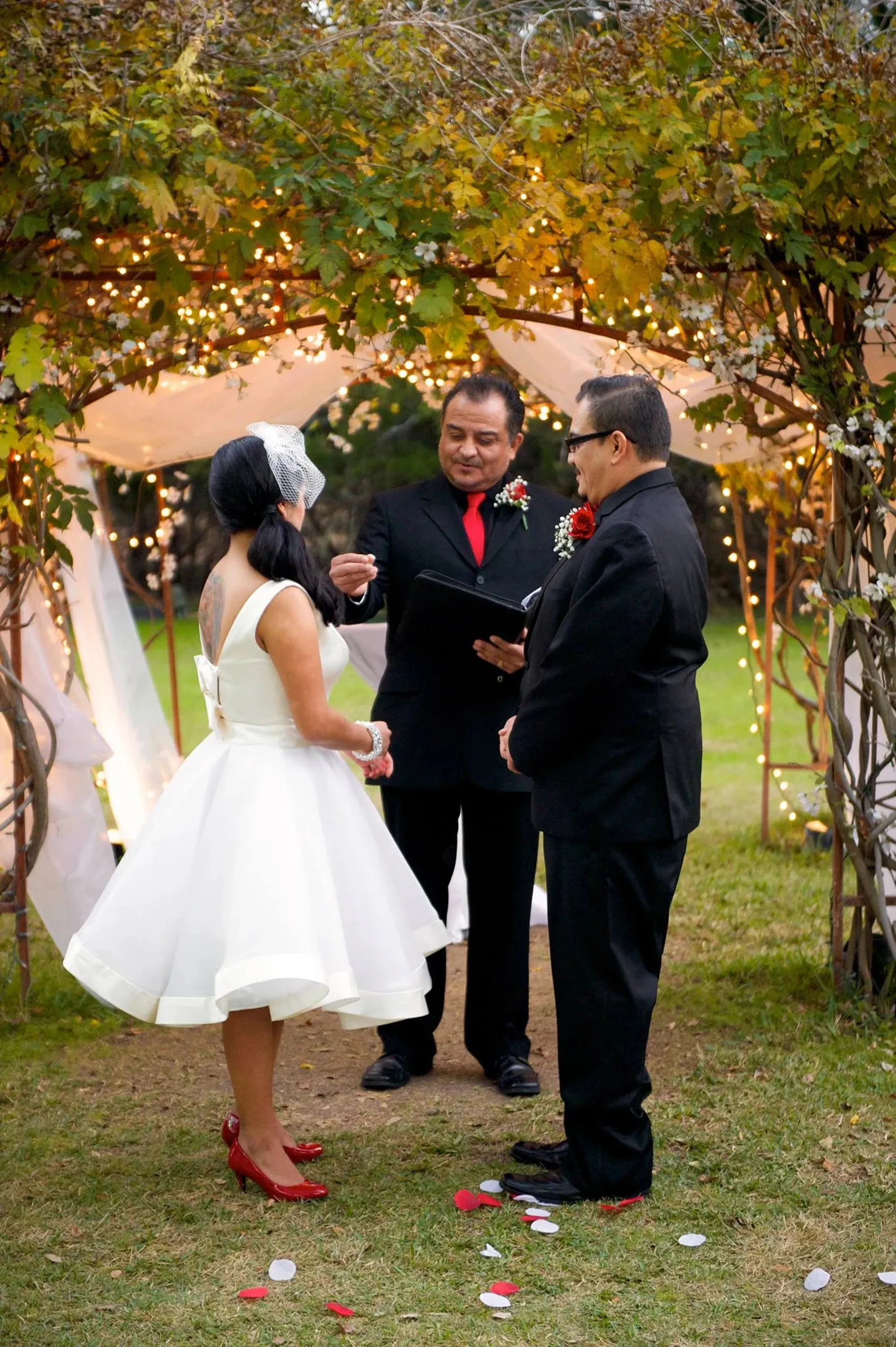 Retro Style A-Line Wedding Dress Marilyn
