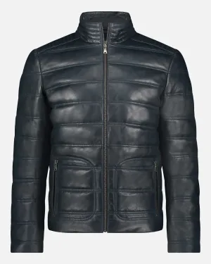 Rumford | Leather Puffer Jacket