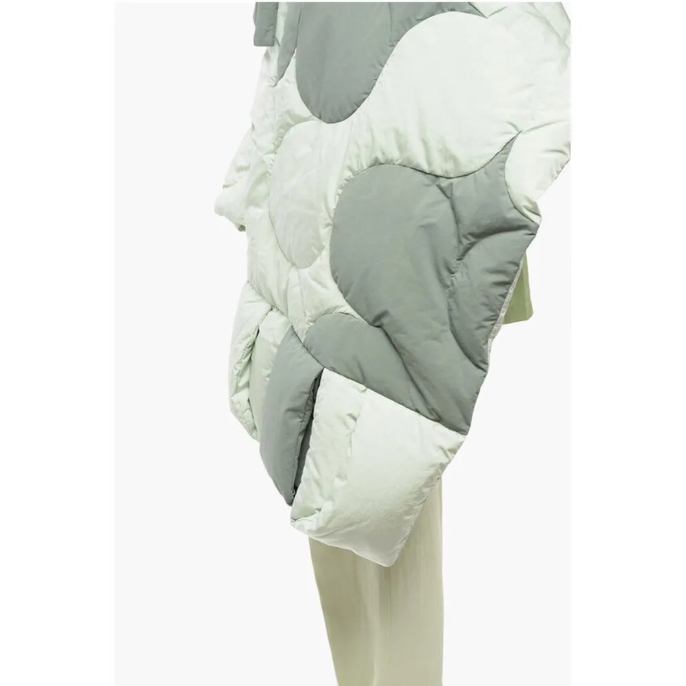 SAGE Quilted Stole with Hood