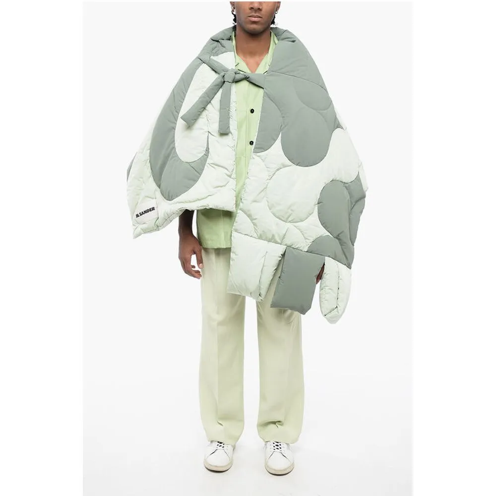 SAGE Quilted Stole with Hood