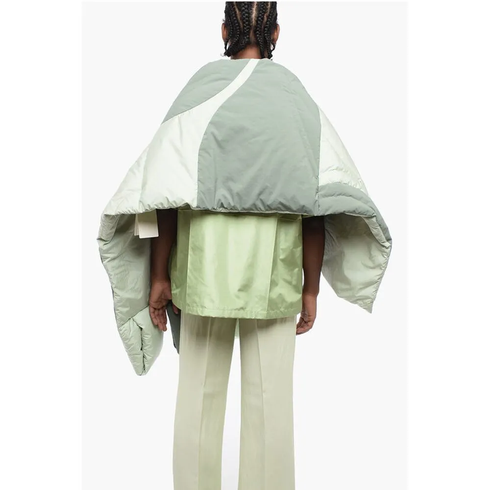 SAGE Quilted Stole with Hood