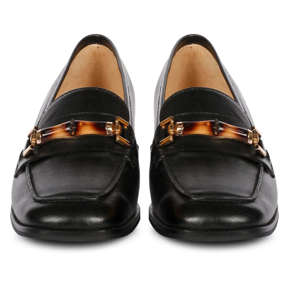 Saint G Jenah -  Classic Black Loafers