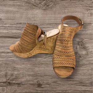 Sandals Heels Wedge By America Rag In Brown, Size: 7
