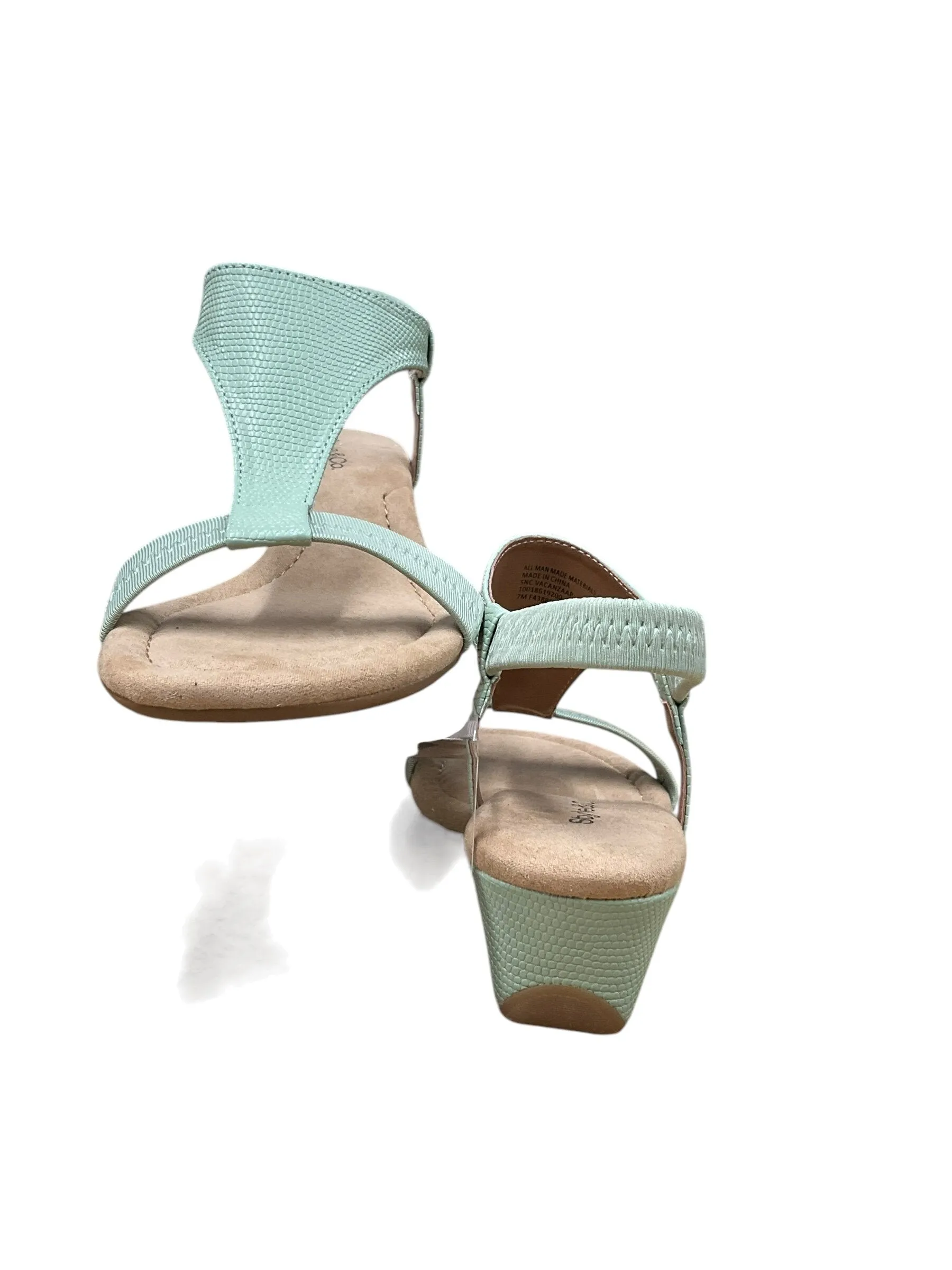 Sandals Heels Wedge By Style And Company  Size: 7