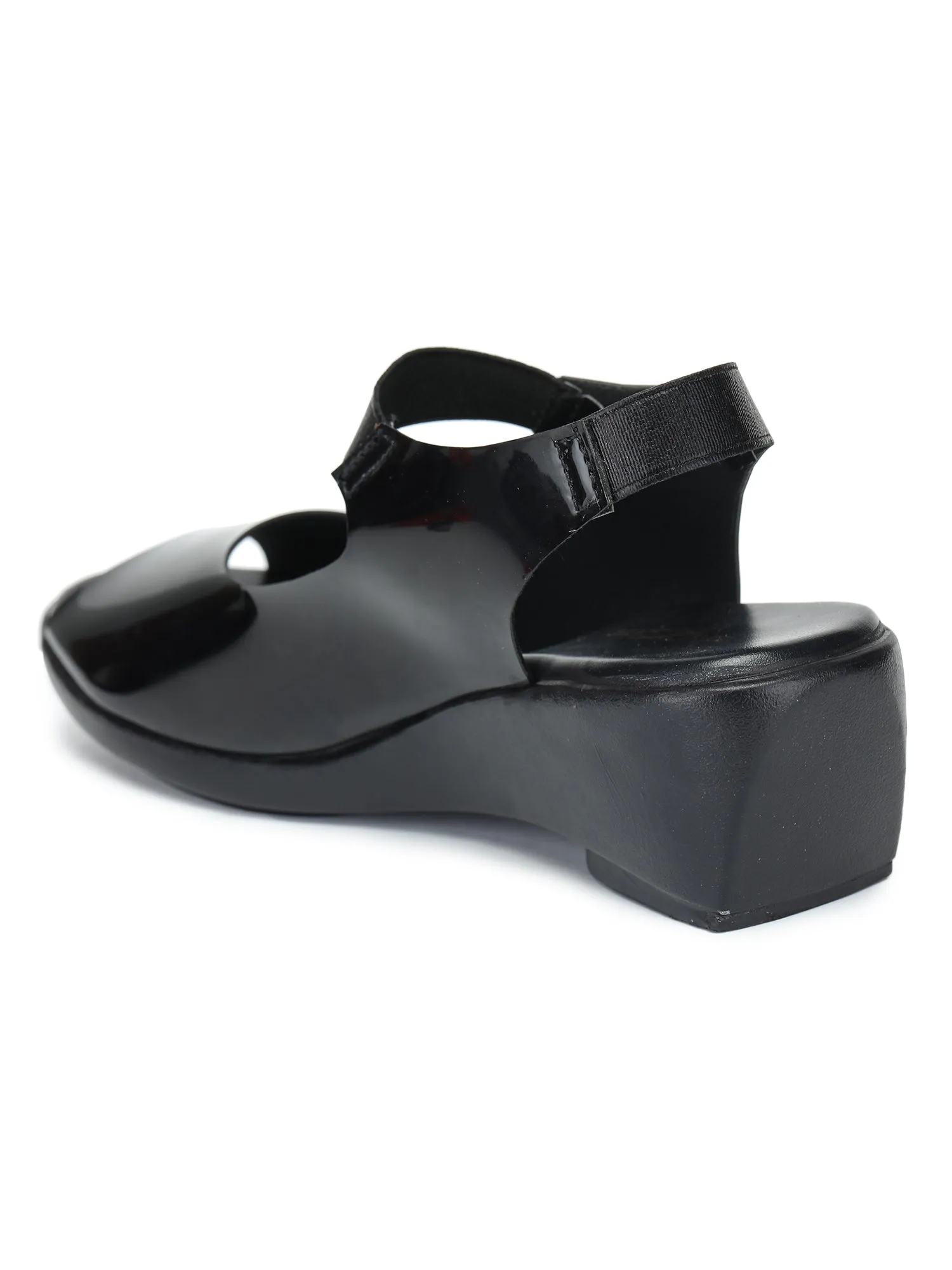 Shezone Women Black Heels