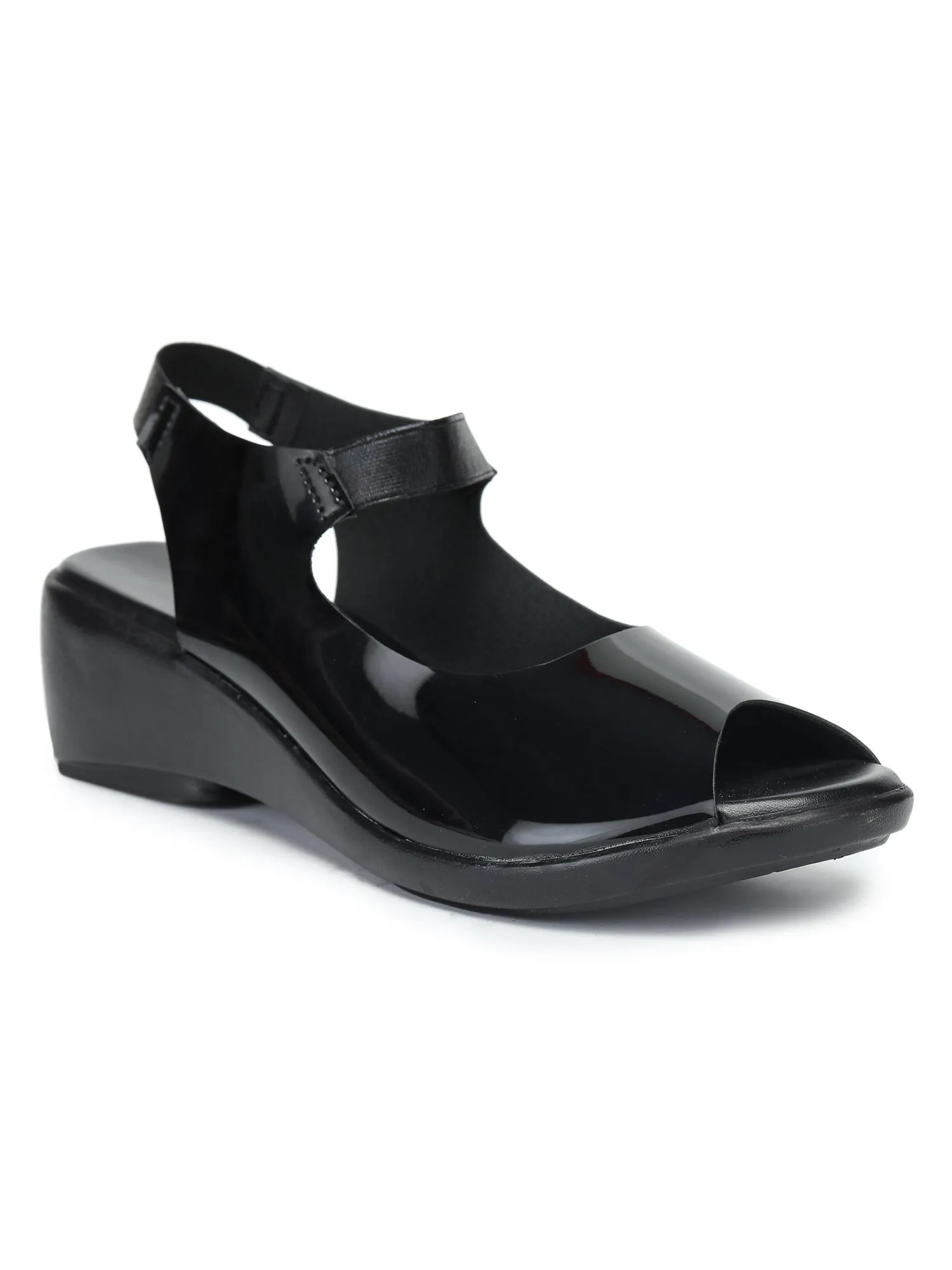 Shezone Women Black Heels
