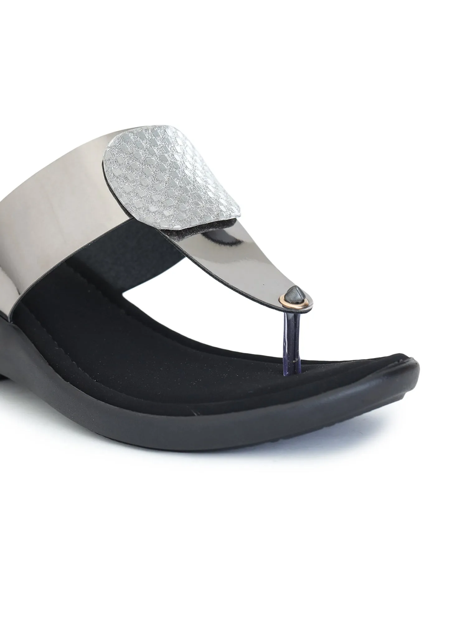 Shezone Women Grey Heels