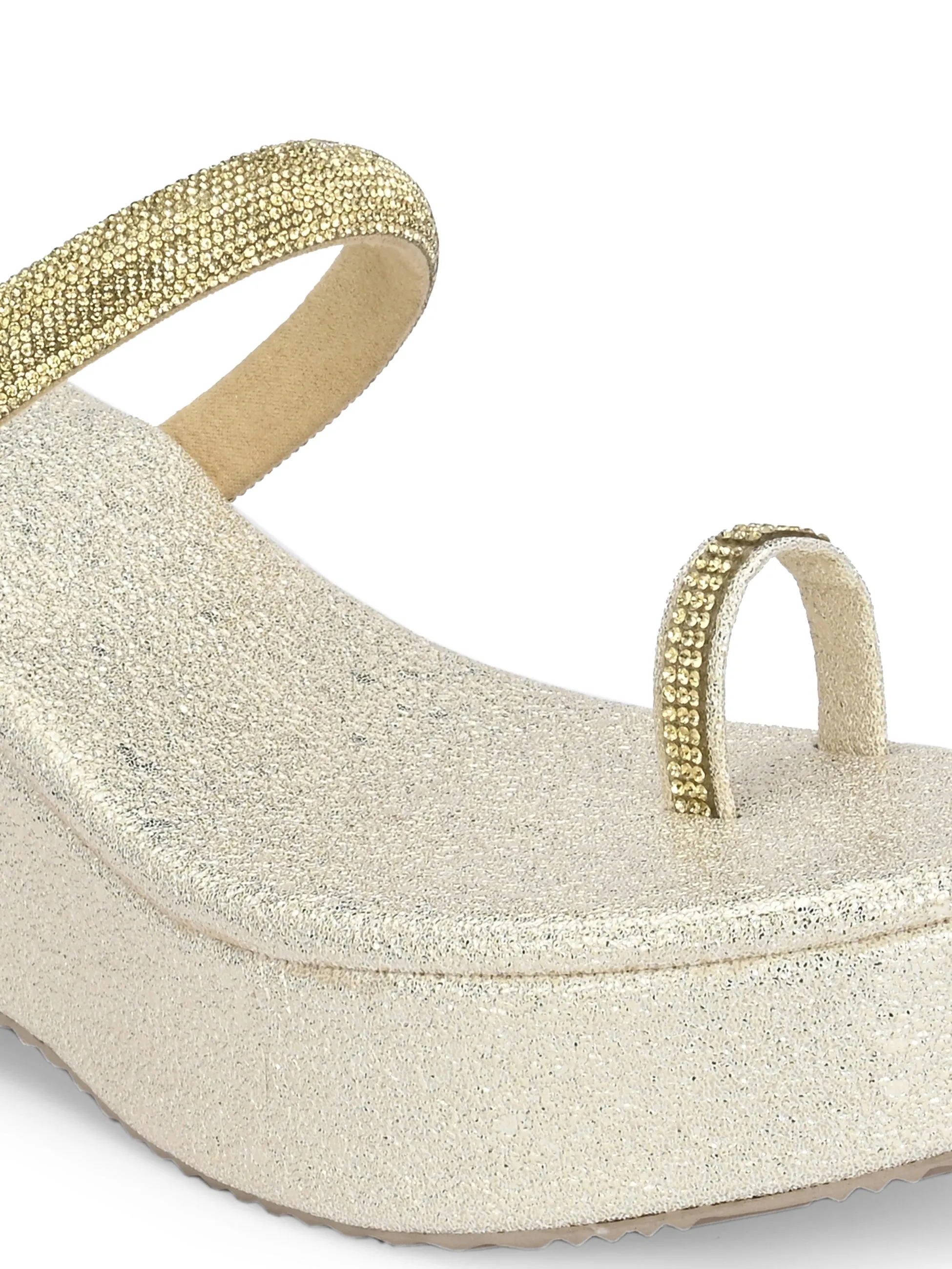 Shimmering Elegance Wedge For Women