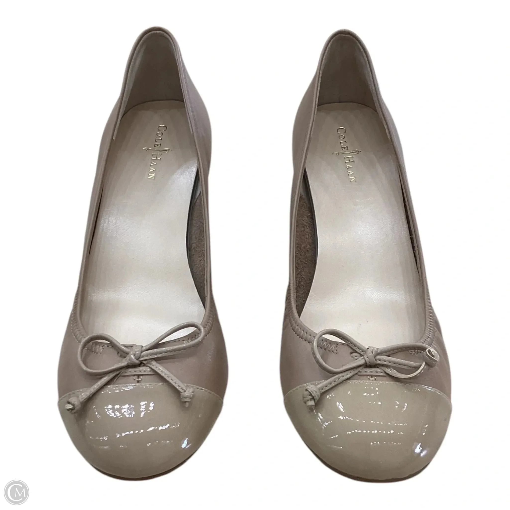Shoes Heels Wedge By Cole-haan In Tan, Size: 8