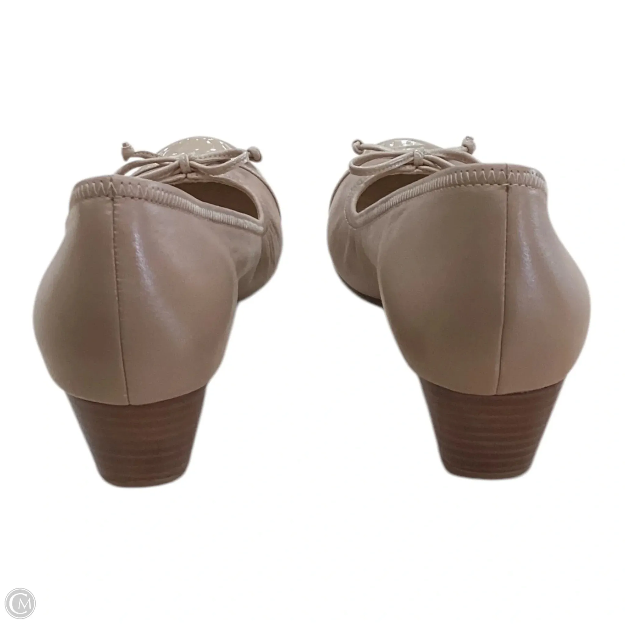 Shoes Heels Wedge By Cole-haan In Tan, Size: 8