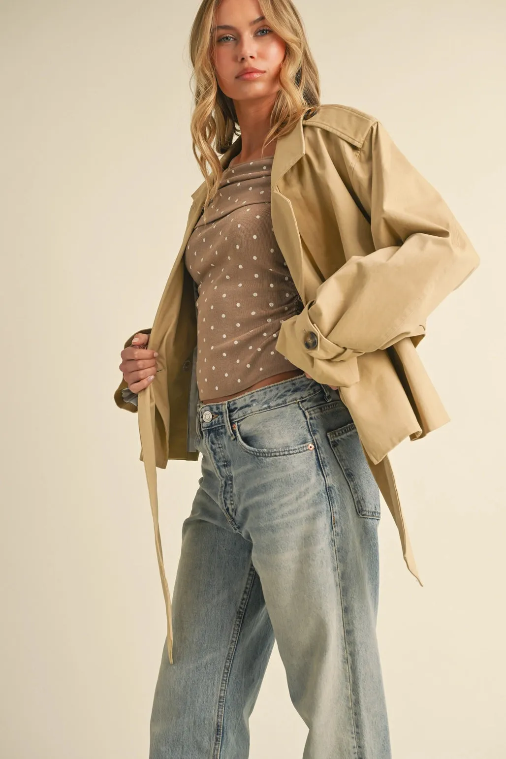 Short Trench Coat