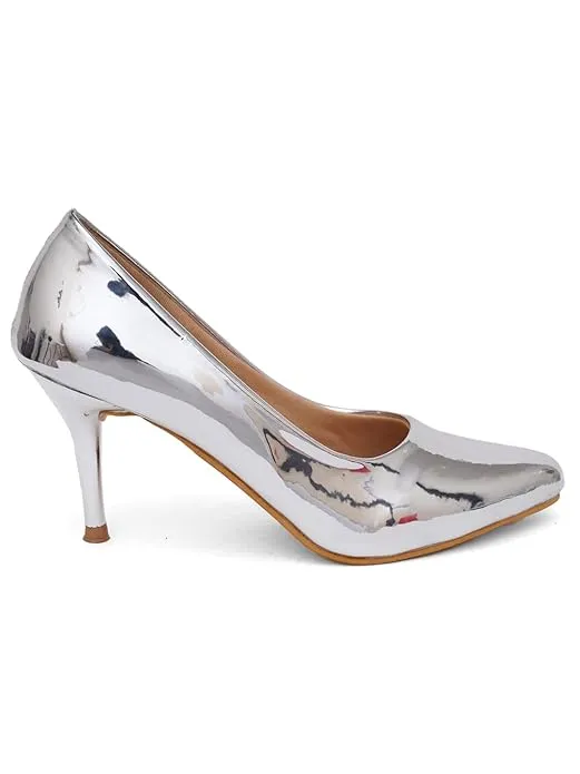 Silver Radiance Heels