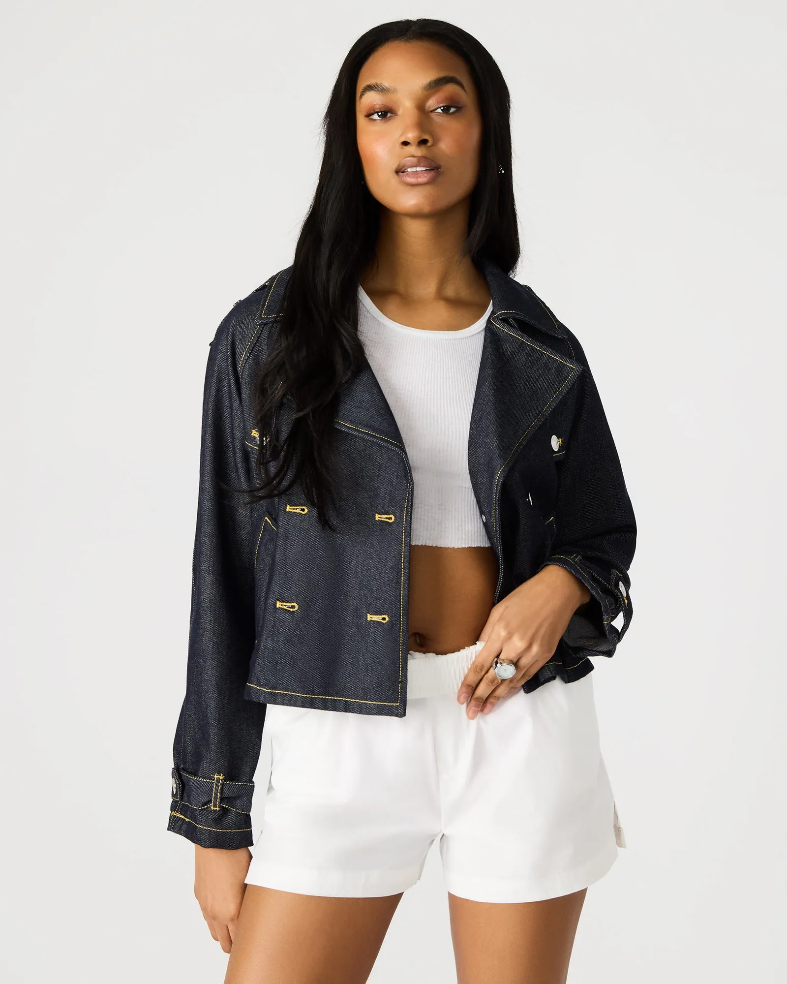 SIRUS DENIM JACKET INDIGO