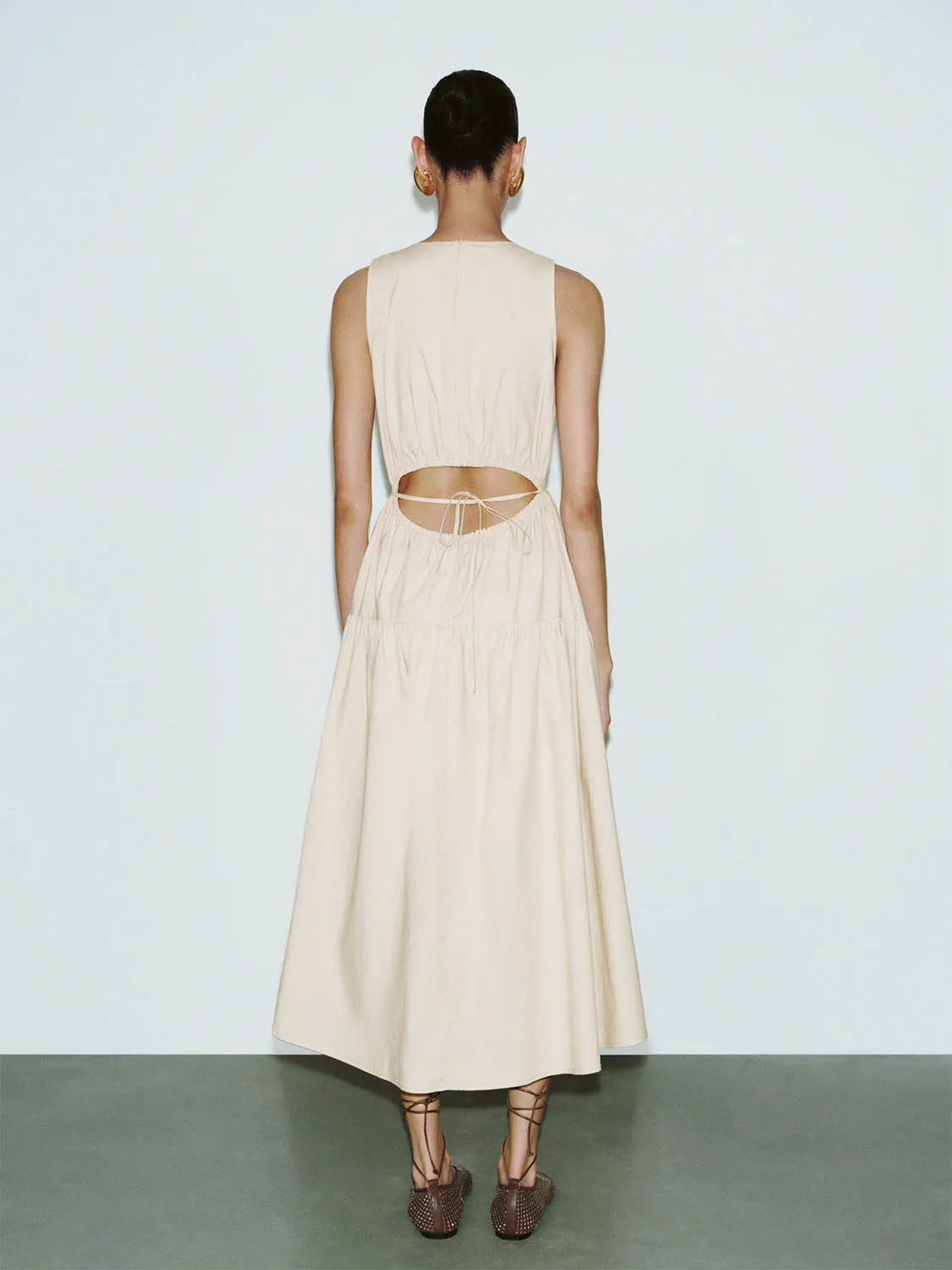 Sleeveless A-Line Dresses