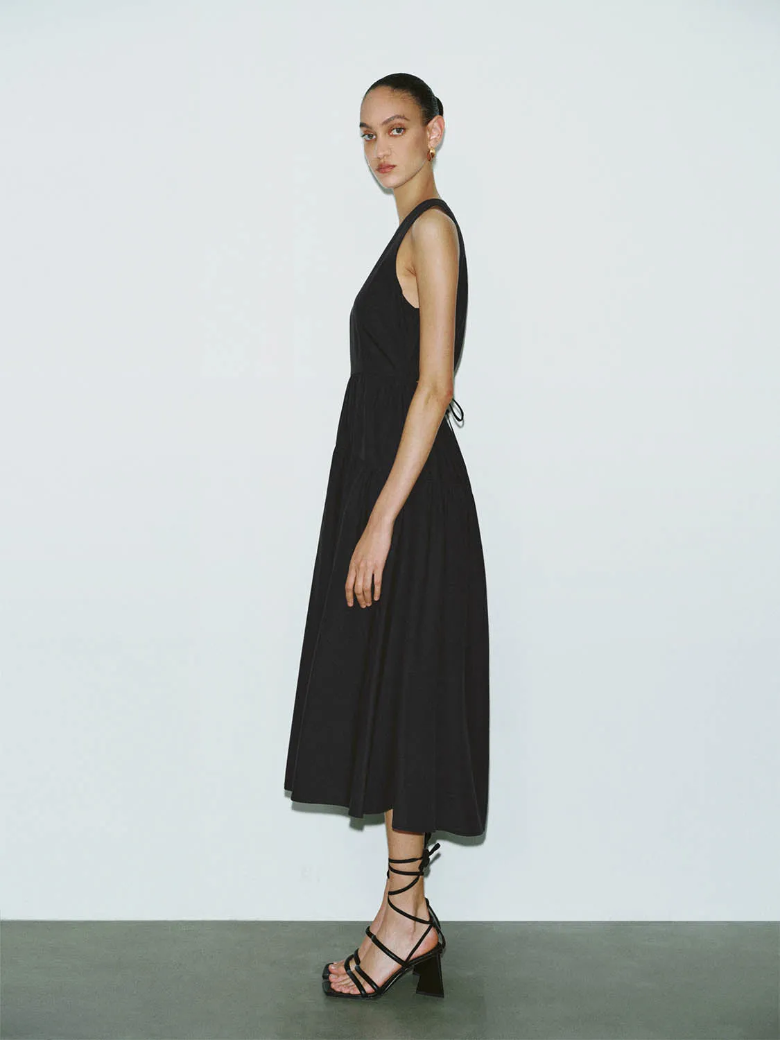 Sleeveless A-Line Dresses