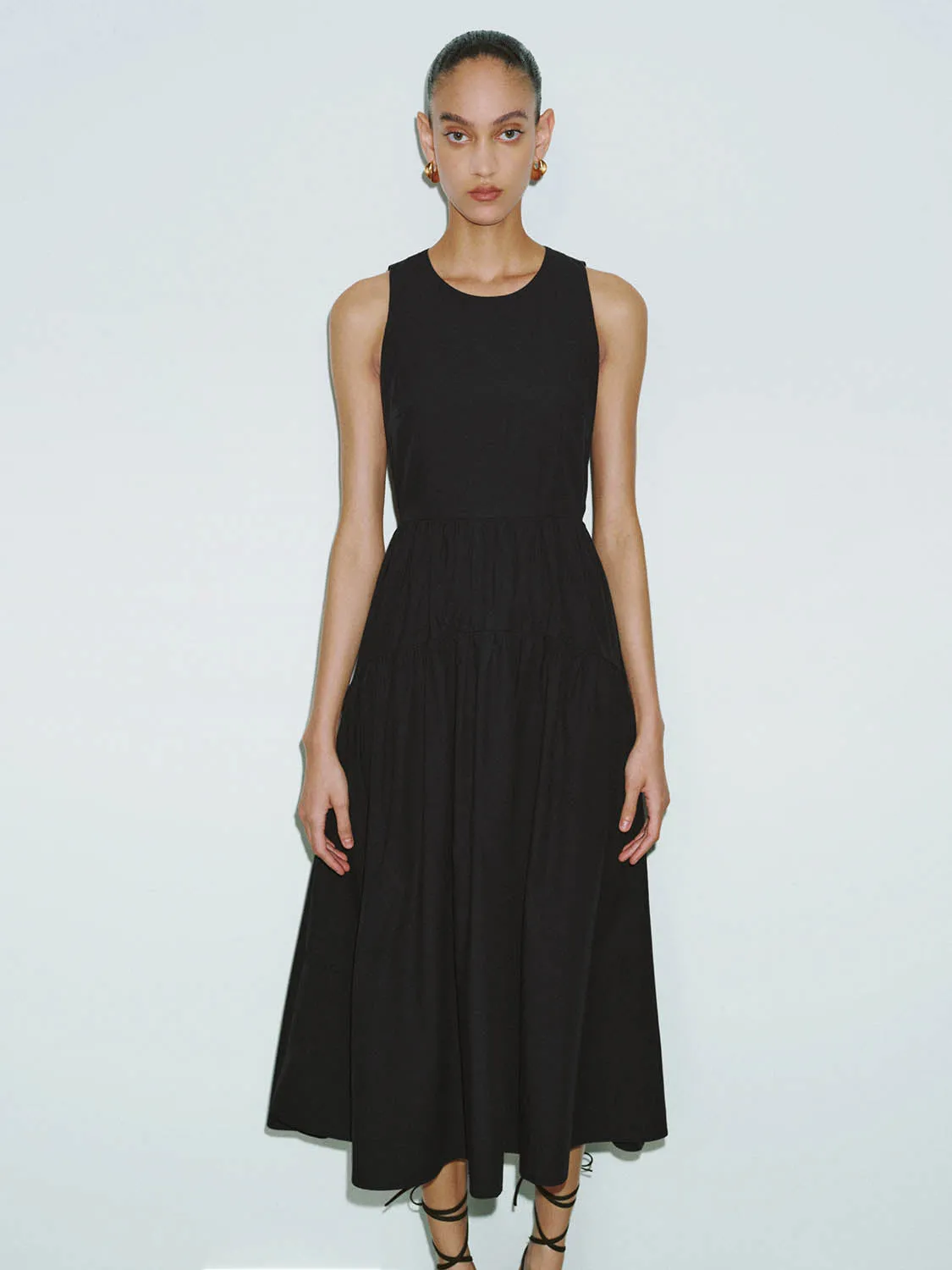 Sleeveless A-Line Dresses
