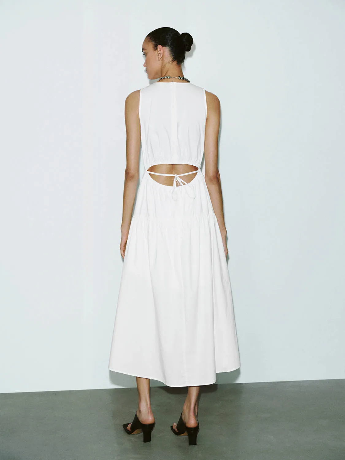 Sleeveless A-Line Dresses