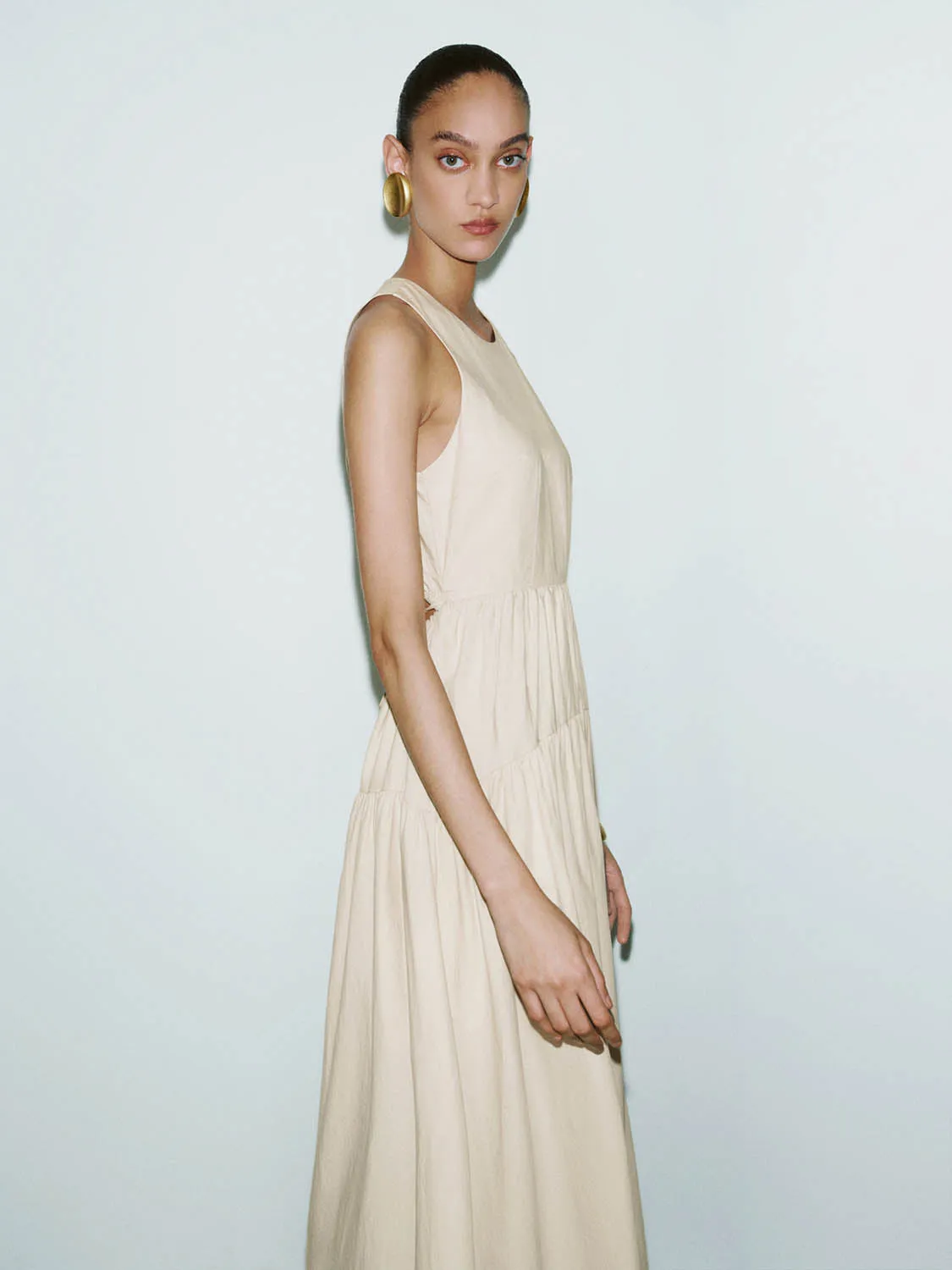 Sleeveless A-Line Dresses