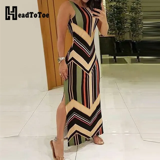 Sleeveless Long Dress